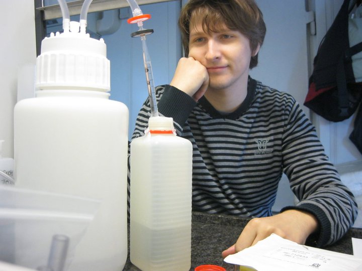 Field work, Gulf of Finland 2011