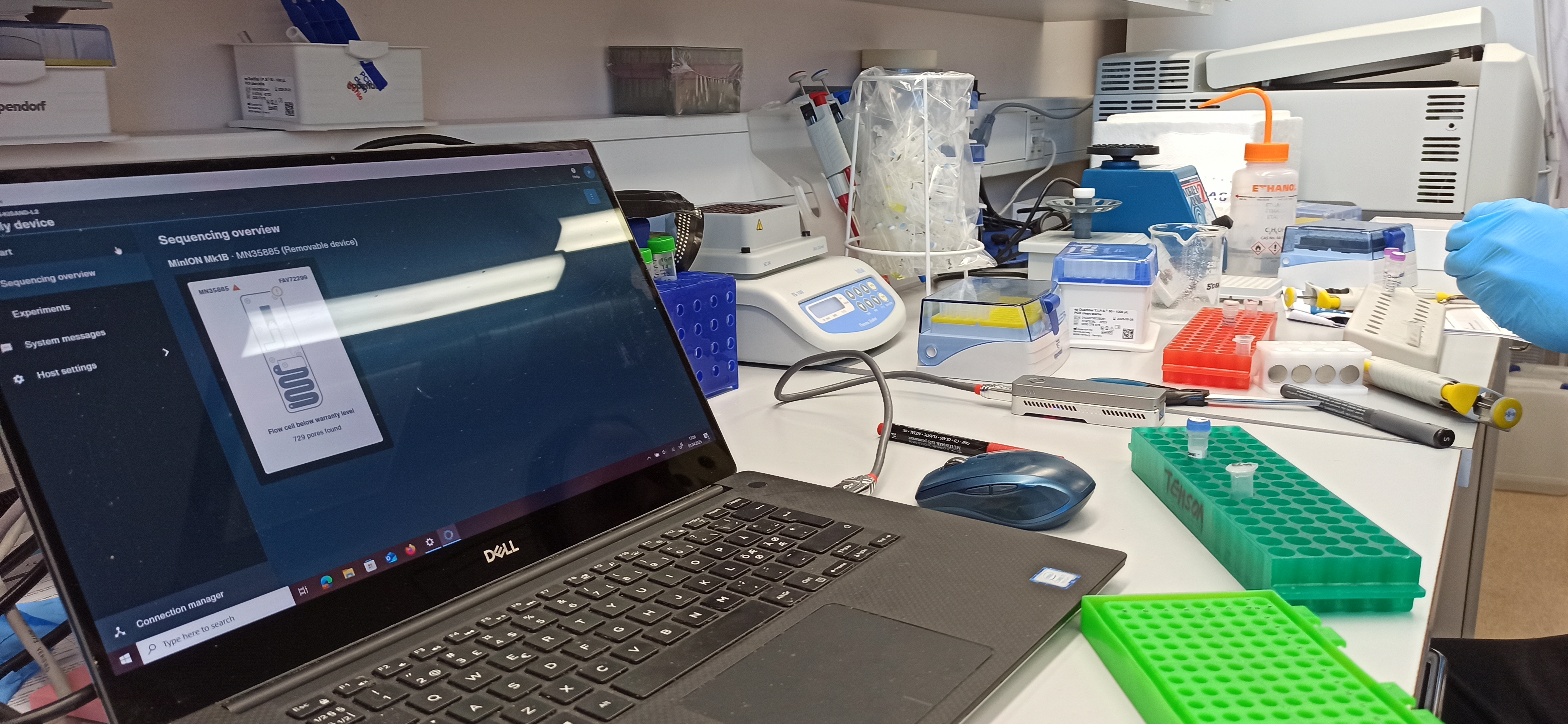 Lab work, UrbanSplash